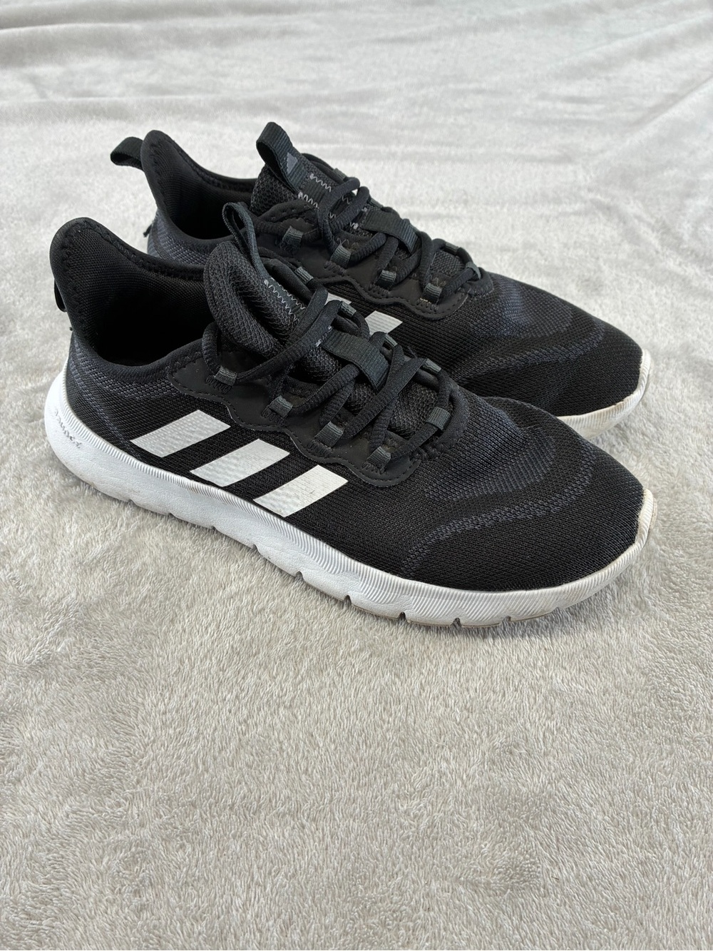 Adidas Nario Move Women’s Running Shoes Black White GZ9050 Size IS 8.5